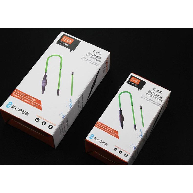 Dụng Cụ Vệ Sinh Hồ Cá Qanvee C300/C600 Cho Hồ Cá Cảnh