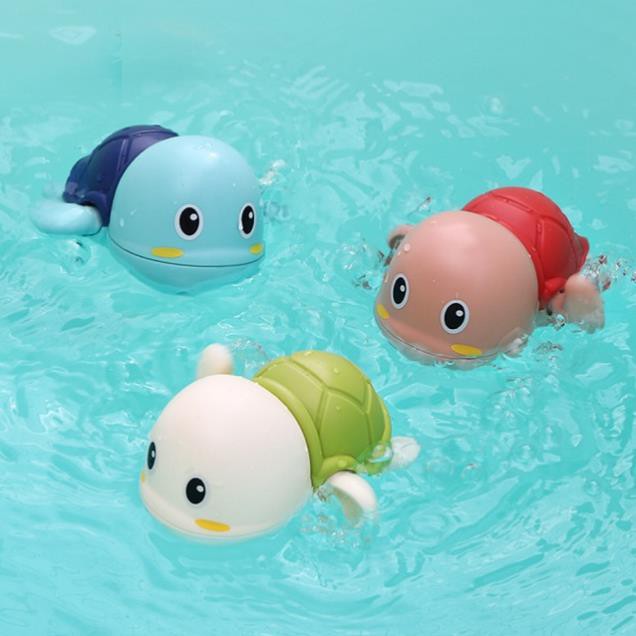 [FREESHIP] Rùa tự bơi đồ chơi nhà tắm cho bé, cá heo bơi