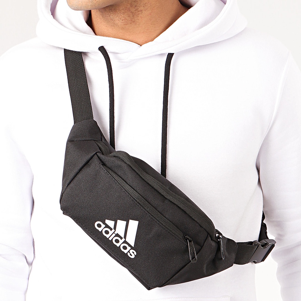 ✔️  Túi bao tử Adidas EC Waist Bag Black - FN0890 - CAM KẾT CHUẨN CHÍNH HÃNG 100%