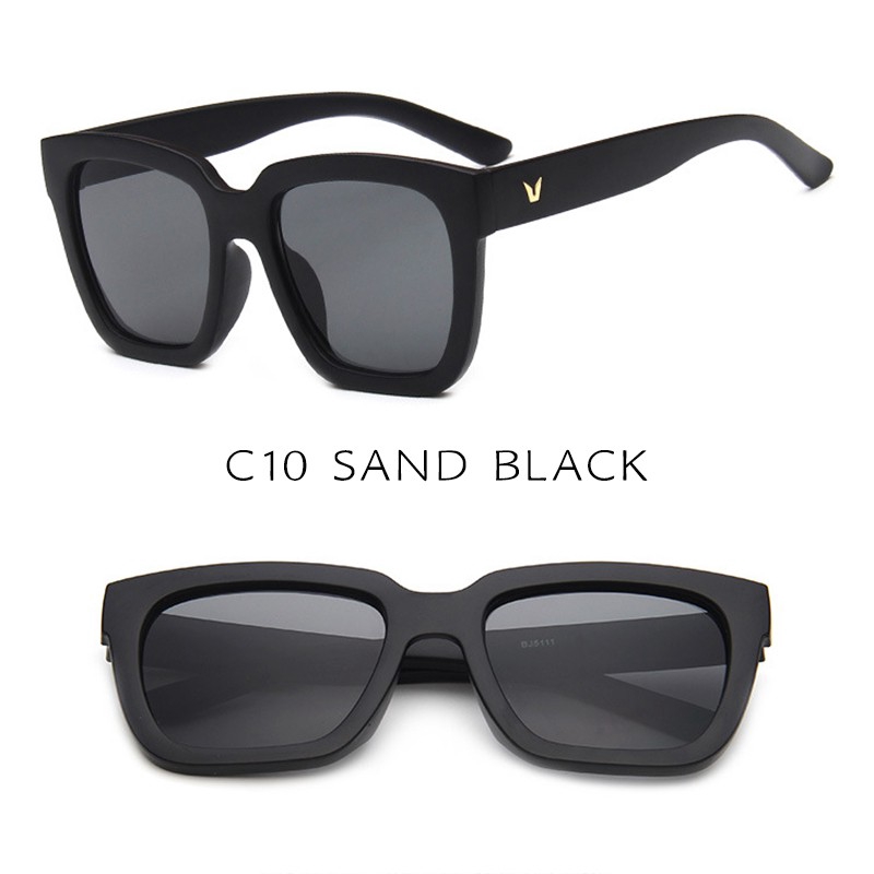 Kính mát nam gọng vuông chống tia UV400 thời trang cho nam