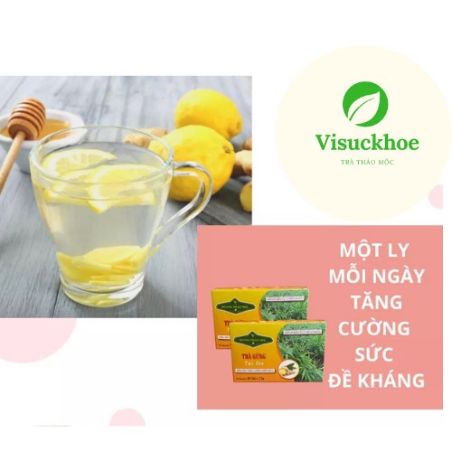 [GIẢI CẢM] Trà gừng Hoàng Thảo Mộc Giúp ổn định đường huyết và huyết áp. Giúp giải cảm, giảm chóng mặt, đau đầu, ăn khôn | BigBuy360 - bigbuy360.vn