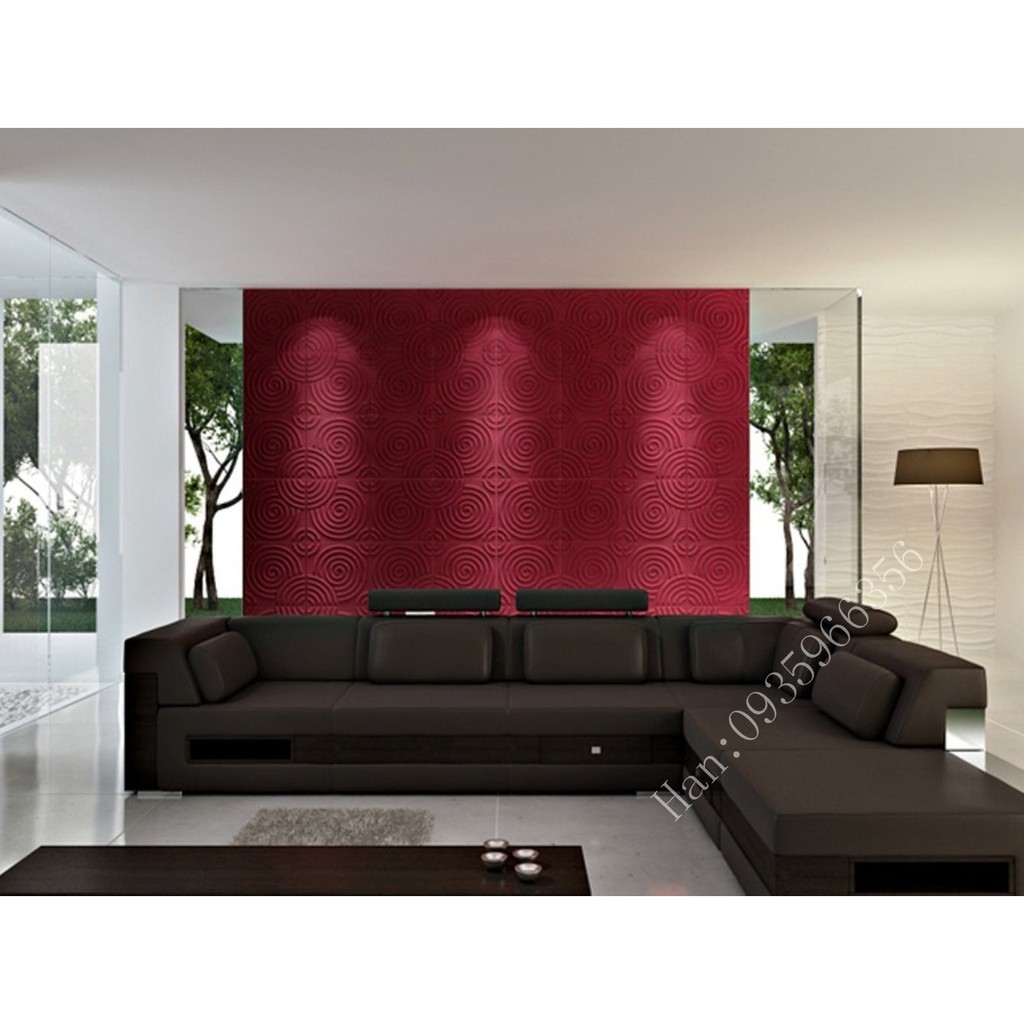 Tấm Ốp Tường 3D PVC D069-showroom, nhà hàng, khách sạn, quán karaoke
