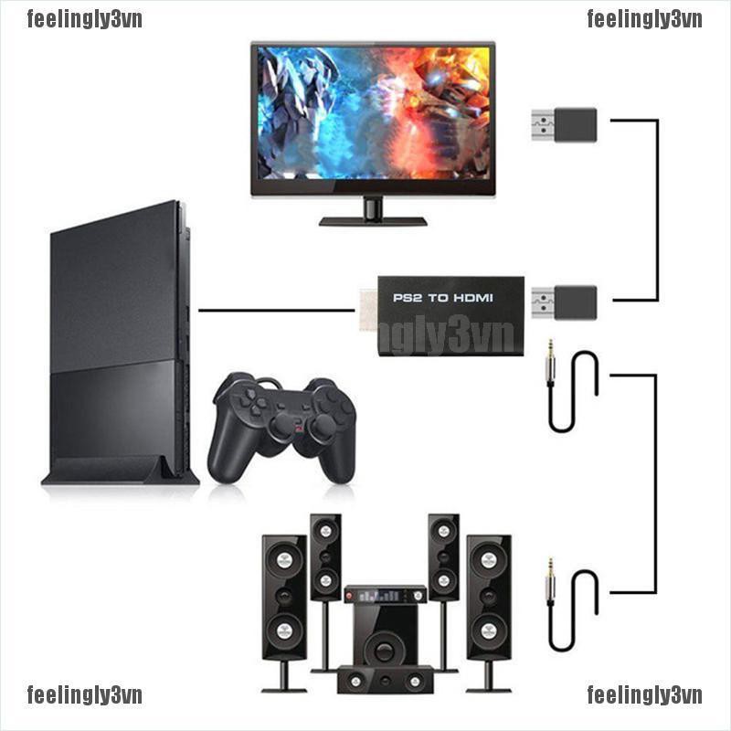 ❤ADA❤ Đầu chuyển đổi PS2 sang HDMI cho PSX PS4 BH TO