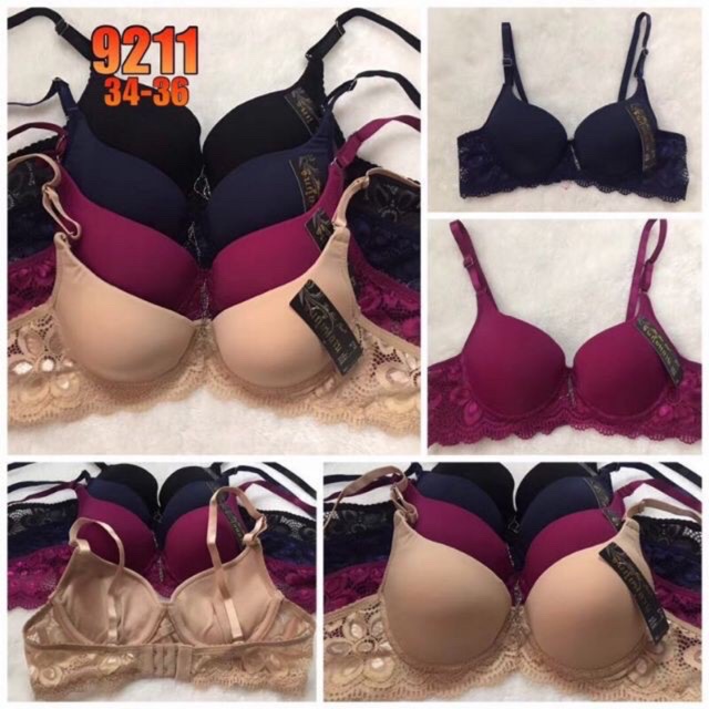(9211)áo lót gọng độn vừa dây ren sexy