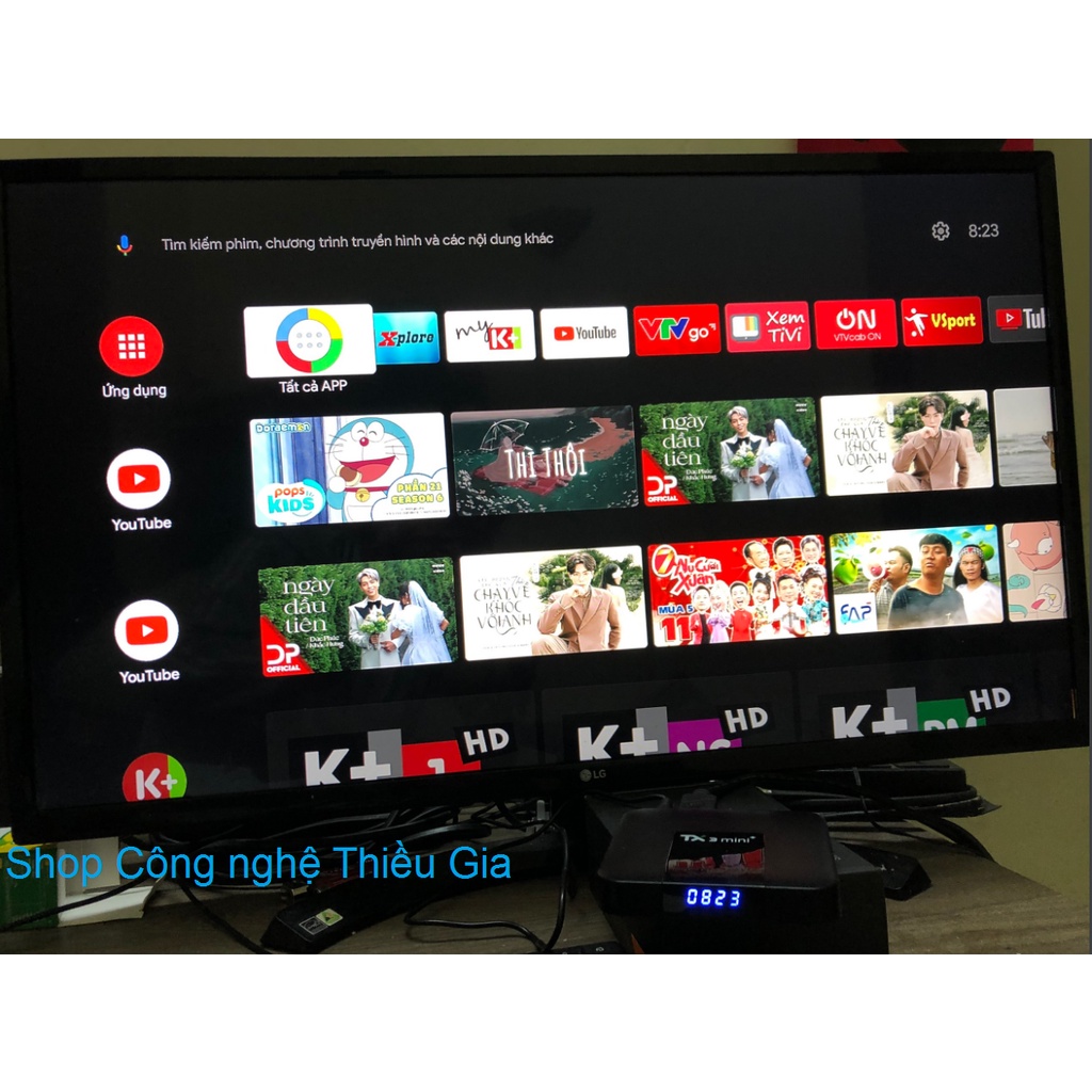 Android TV Box TX3 mini Plus 2022 - Android 11 ATV, Amlogic S905W2, Ram 2G, Single Wifi 2.4GHz