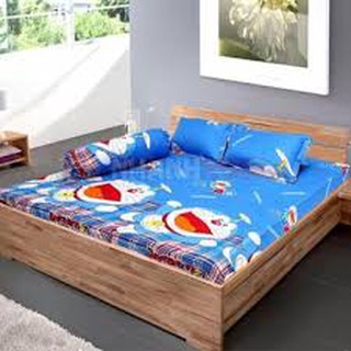 Combo 1 ga chun 2 vỏ gối poly cho đệm 1,8x2m