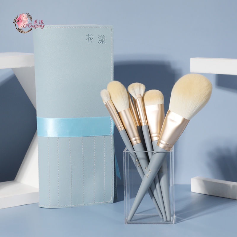Bộ 10 Cọ Trang Điểm Màu Xanh Dương