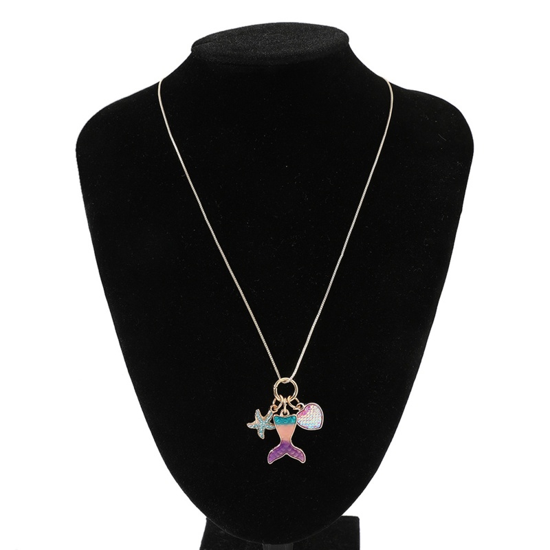 Vòng cổ Hợp Kim Mạ Điện Hình Sao Biển Nhiều Màu Sắc