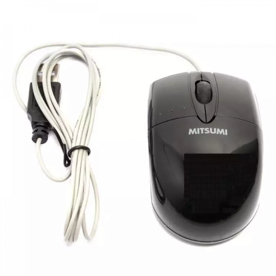 Chuột Dây Máy Tính Mitsumi Nhỏ - Cắm USB Tương Thích Các Hệ Điều Hành