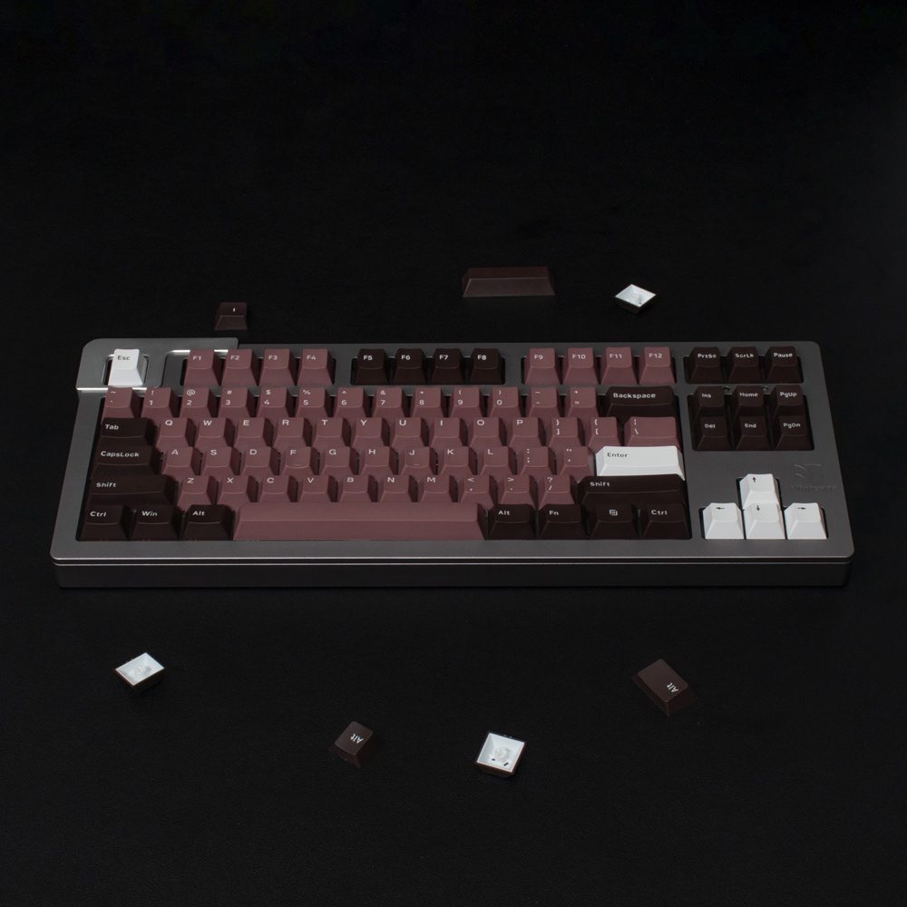 Keycap GMK Smoothie 168 nút in nhiệt cấu hình cherry dành cho bàn phím cơ