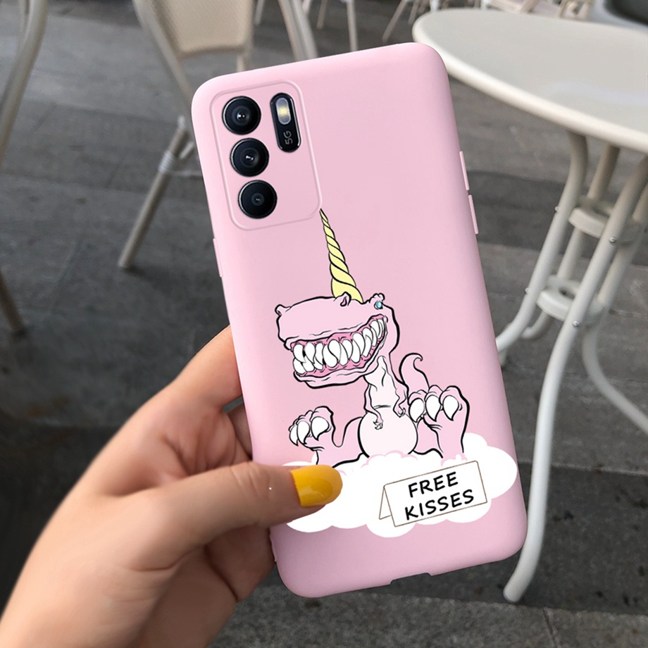 Ốp Điện Thoại Silicon Mềm Màu Kẹo Thạch Cho OPPO Reno6 Z 5G CPH2237 Reno6 Z 6Z Reno6Z 5G