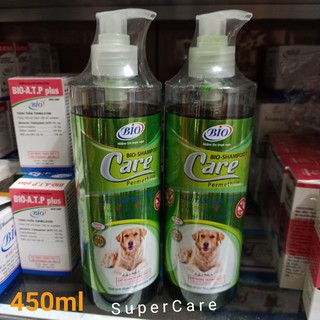 Combo 2 Chai Sữa Tắm Bio Care 450Ml Chăm Sóc Lông Da -Trừ Ve Rận Cho Chó