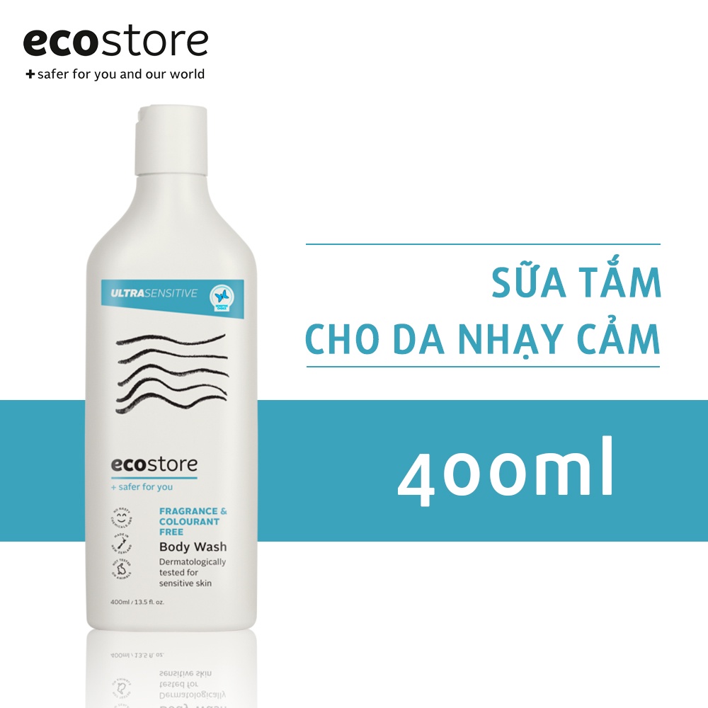 Ecostore Sữa tắm cho da nhạy cảm gốc thực vật 400ml