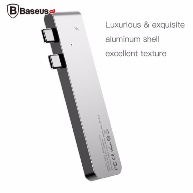 Bộ Hub chuyển đổi Baseus 5 trong 1 dành cho Macbook Pro