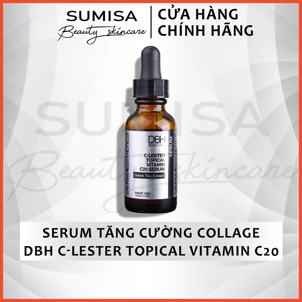 Serum tăng cường Collage DBH C-Lester Topical Vitamin C20 chống lão hóa chuyên sâu 30ml