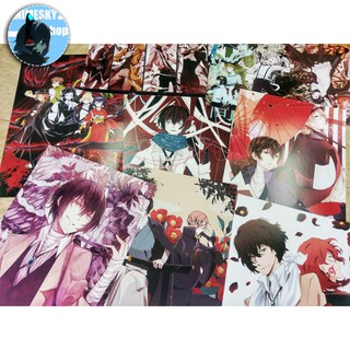 Poster Anime 1 bộ 8 cái