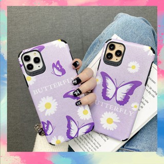 Ốp lưng oppo da imd chống bẩn chống sốc butterfly - d058