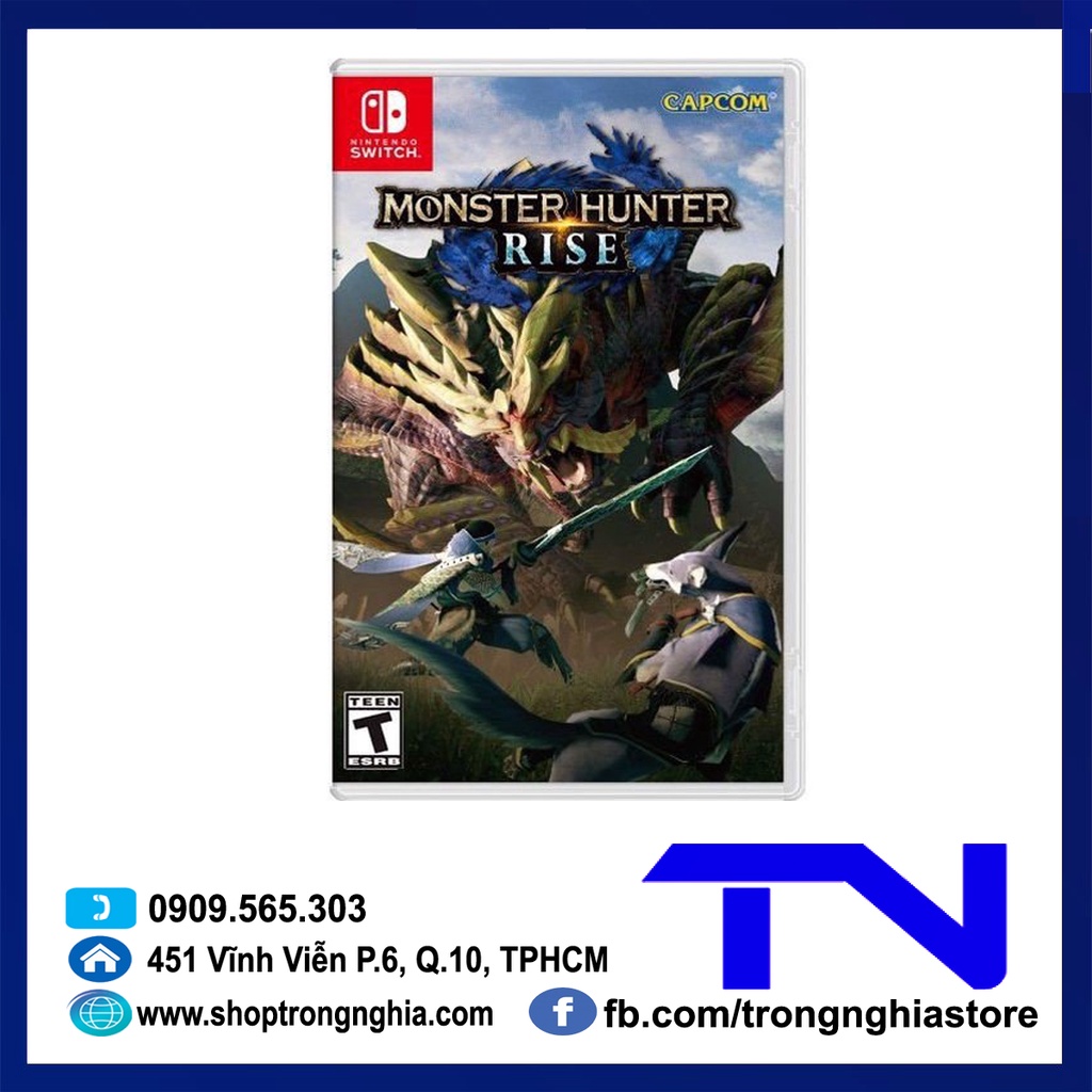 [Mã ELHAMS5 giảm 6% đơn 300K] Thẻ Game Nintendo Switch - Monster Hunter Rise Hệ US