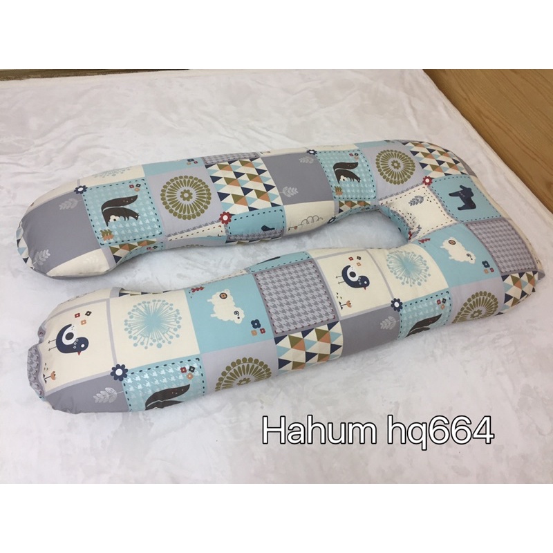 Gối ôm bà bầu vải cotton Hàn Quốc Hahuma