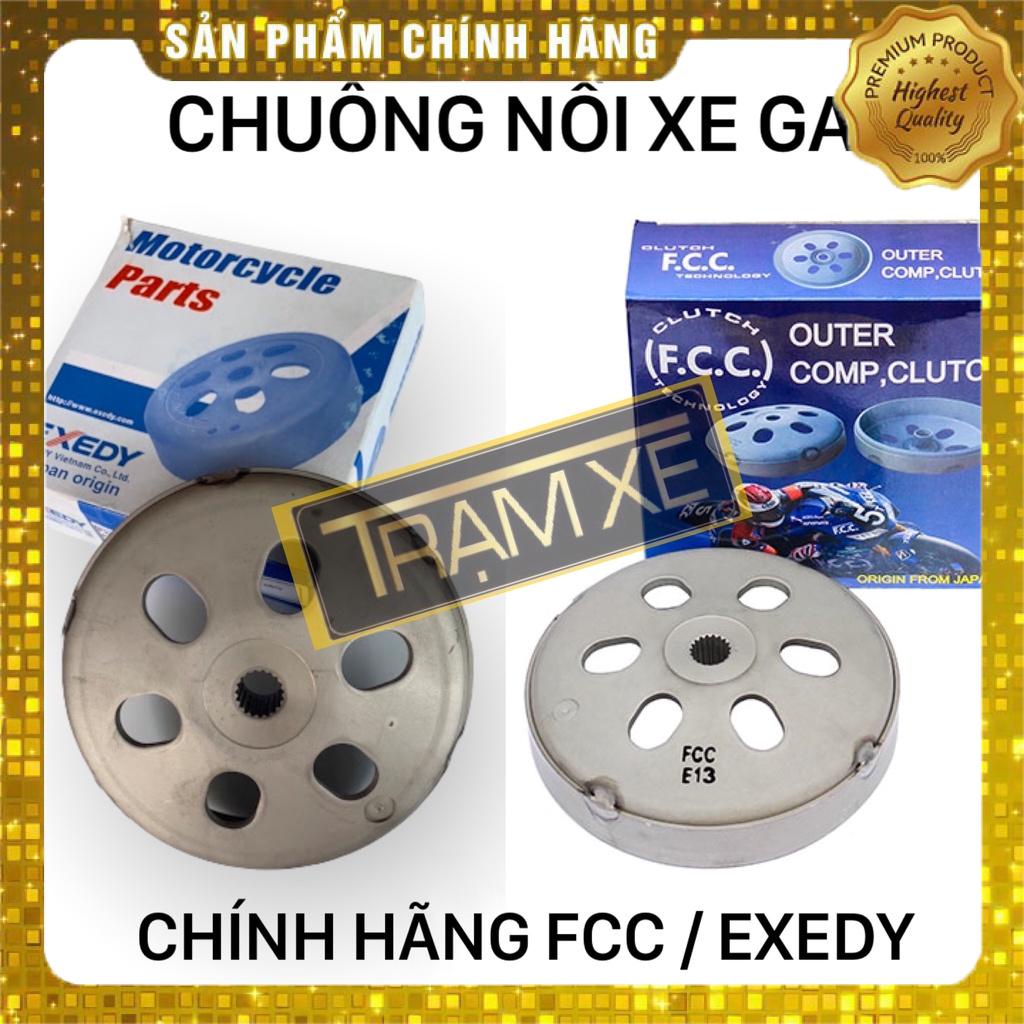 Chuông nồi xe tay ga Honda Yamaha các dòng hàng chính hãng FCC EXEDY bám bố tốt hơn zin