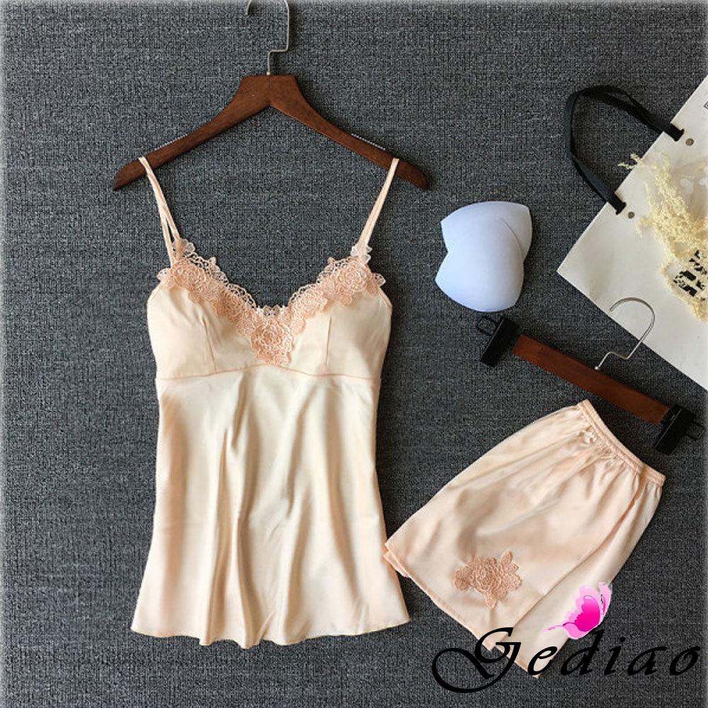 FREESHIP ĐƠN 99K_ Đồ ngủ bằng lụa satin phối ren phong cách quyến rũ dành cho nữ | BigBuy360 - bigbuy360.vn