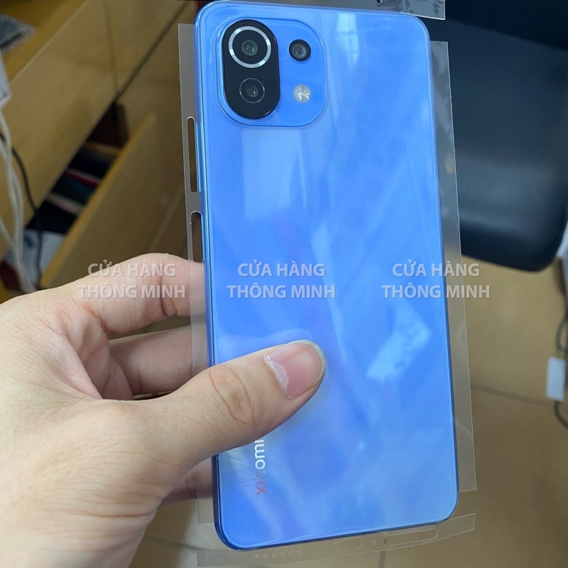 Tấm dán Xiaomi Mi 11 Lite/5G NE dán PPF mặt trước, dán mặt sau, dán màn hình, dán mặt lưng Full viền chuẩn
