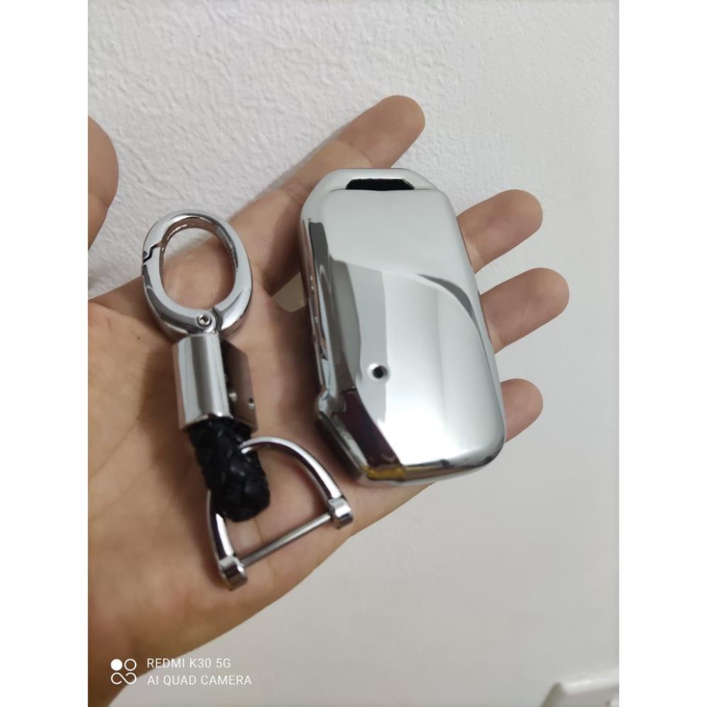 Ốp Chìa Khóa Xe Kia Cerato 2019 2020 2021 - mẫu Silicon Tráng Gương