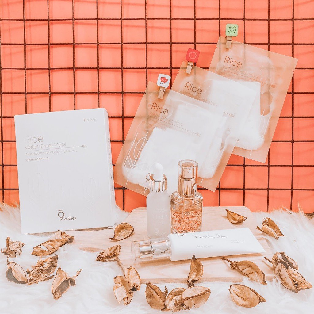 MẶT NẠ 𝟵𝗪𝗜𝗦𝗛𝗘𝗦 𝗥𝗜𝗖𝗘 𝗪𝗔𝗧𝗘𝗥 𝗦𝗛𝗘𝗘𝗧