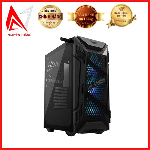 Vỏ case ASUS TUF Gaming GT301 tặng 4 Fan (Mid Tower/ Màu Đen/ Led ARGB) chính hãng