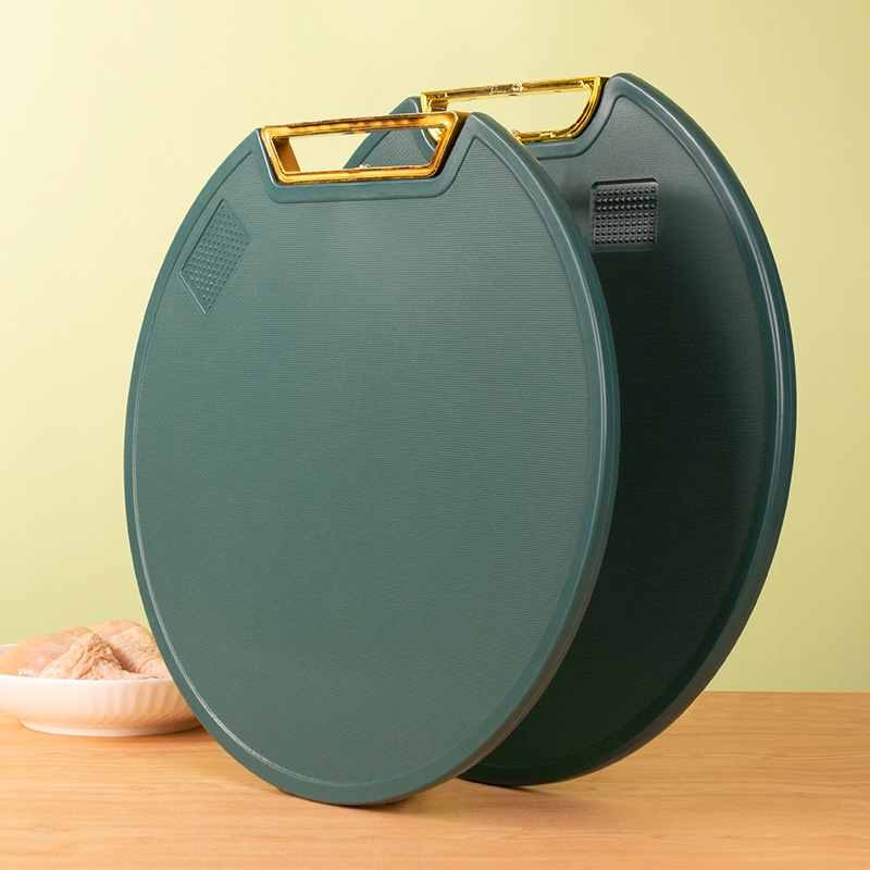 Thớt tự đứng màu xanh chống nấm mốc 35cm có đế xoay 360 độ