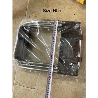 Ghế Câu Cá Inox Super (Nhỏ + To)