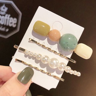 Set 4 Kẹp Tóc Kiểu Dáng Vintage