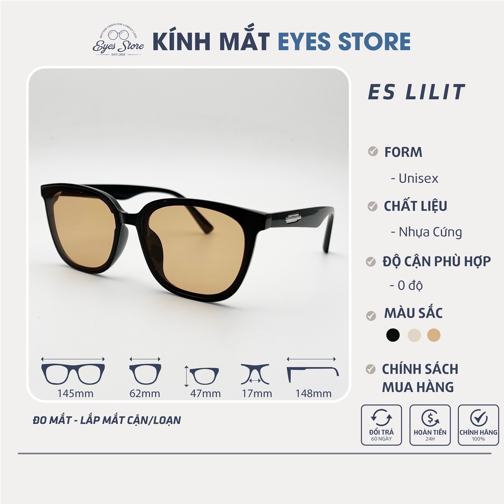 Kính Mát Nam Nữ Thời Trang Hottrend EYESSTORE Lilit - Chống Tia UV400