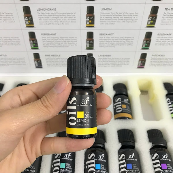 Tinh dầu Artnaturals Essential Oil 16 mùi hương, chai lẻ 10ml [Hàng Mỹ]