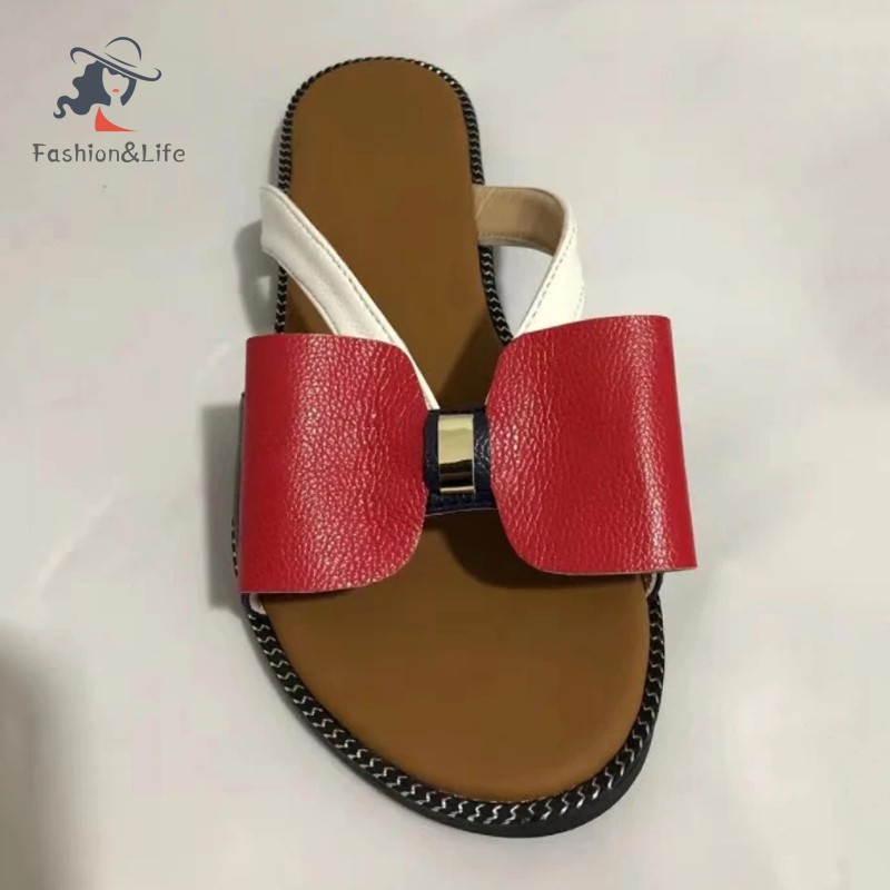 Dép Quai Nơ Xinh Xắn Dành Cho Nữ