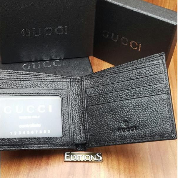 Ví Da Gucci Laet-3 Chính Hãng Thời Trang Cho Nam