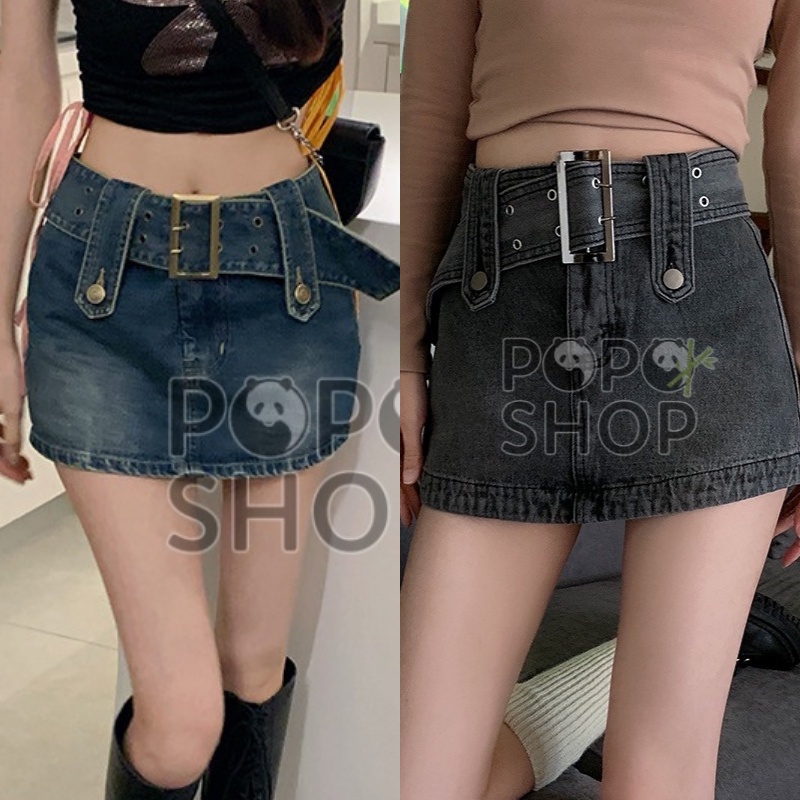 Hot Chân váy Jean bò ngắn mẫu mới nhất năm 2023 quyến rũ, phối đồ đa phong cách