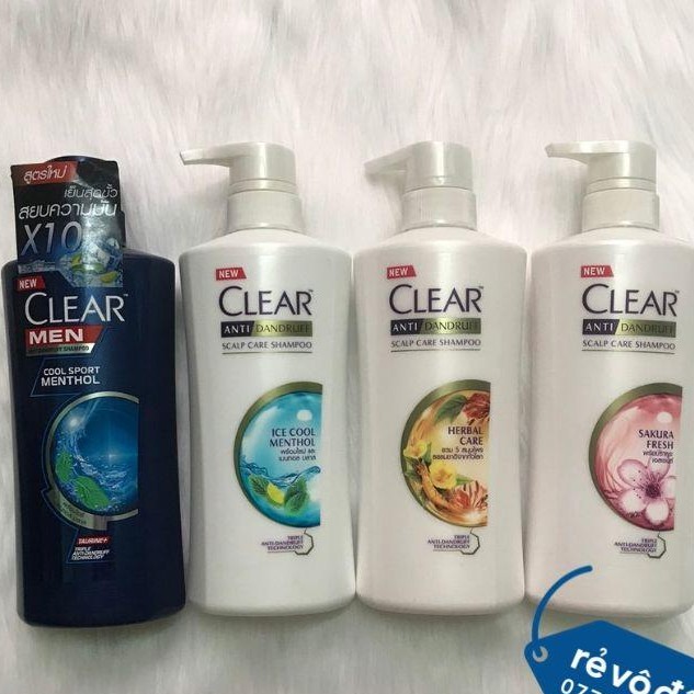 Dầu Gội Clear Thái Lan 450ml