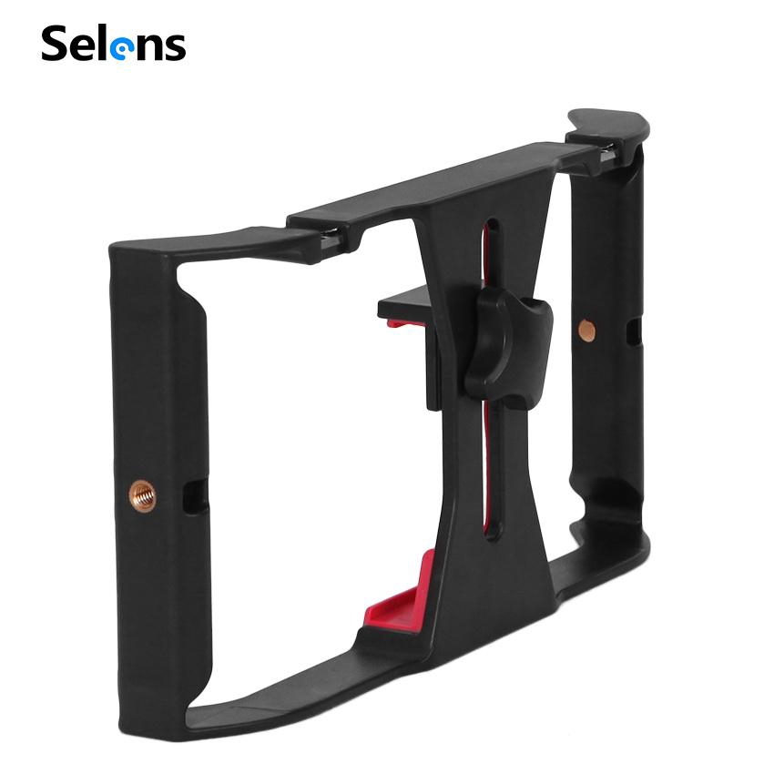 Selens Bộ Giá Đỡ Điện Thoại Ổn Định + MIC-06 Mini 3.5mm Chuyên Dụng