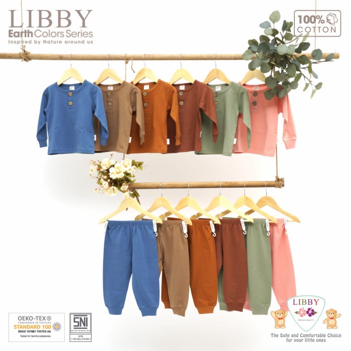 Libby EARTH SERIES 2- Suit Dài Tay (1 Lít / pa
