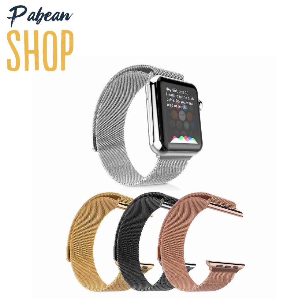 Dây Milanese Loop bản thép chuẩn Coteetci cho APPLE WATCH seri 1/2/3/4/5