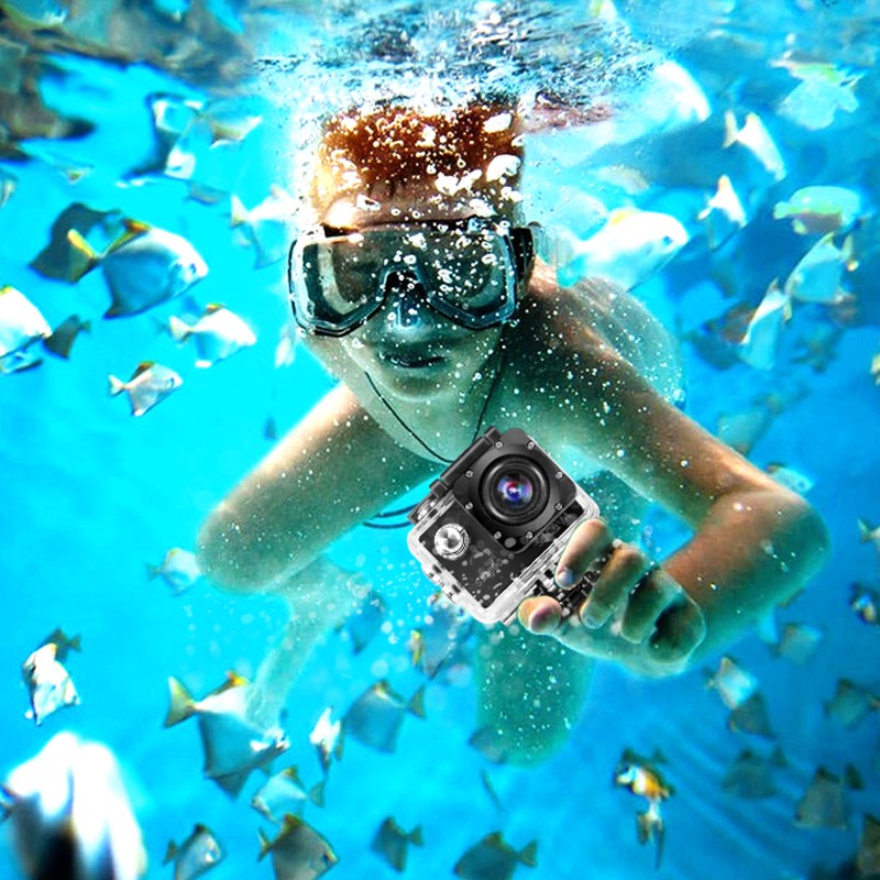 Camera Hành Trình Phượt Waterproof Sports Cam 1080 Full HD Chống Nước