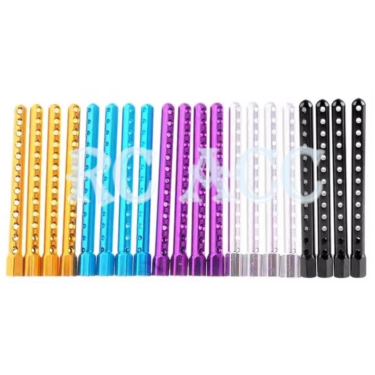 Xe RC 102037 122037 Set 4 Phụ Kiện Vỏ Nhôm Cho Xe Điều Khiển Từ Xa HSP 1/10 94101 94102 94103 94102 94122 94123 Rc