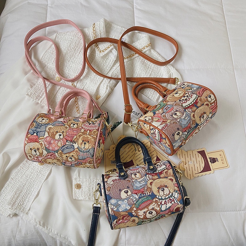 Túi Xách Boston Đeo Vai Kích Cỡ Lớn Phong Cách Thời Trang Mới Dành Cho Nữ