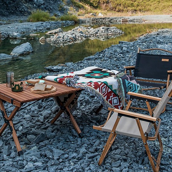 Khăn trải dã ngoại thổ cẩm đa năng dã ngoại