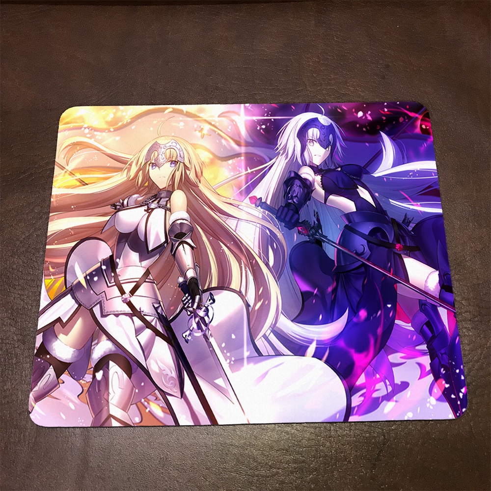 Lót chuột máy tính Anime Fate grand Order Wallpapers 1 Mousepad cao su êm ái. Nhận in theo yêu cầu