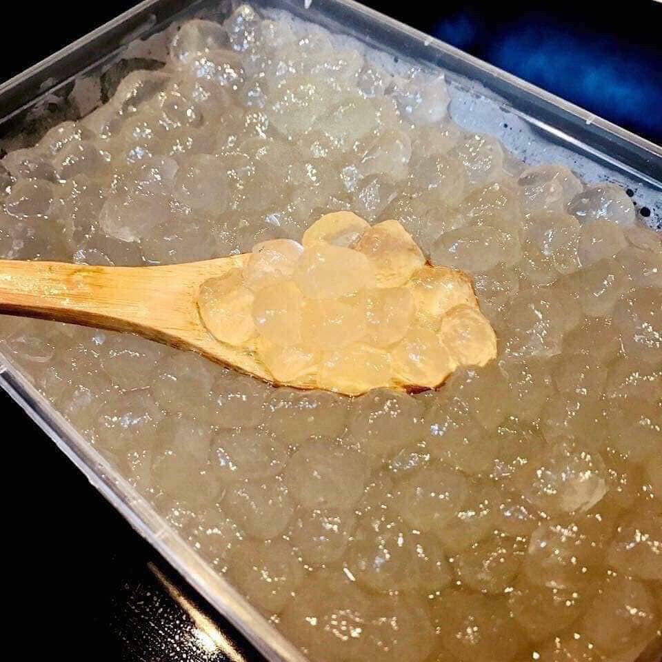 Thạch Trà Sữa 3Q BiBi Jelly Trắng