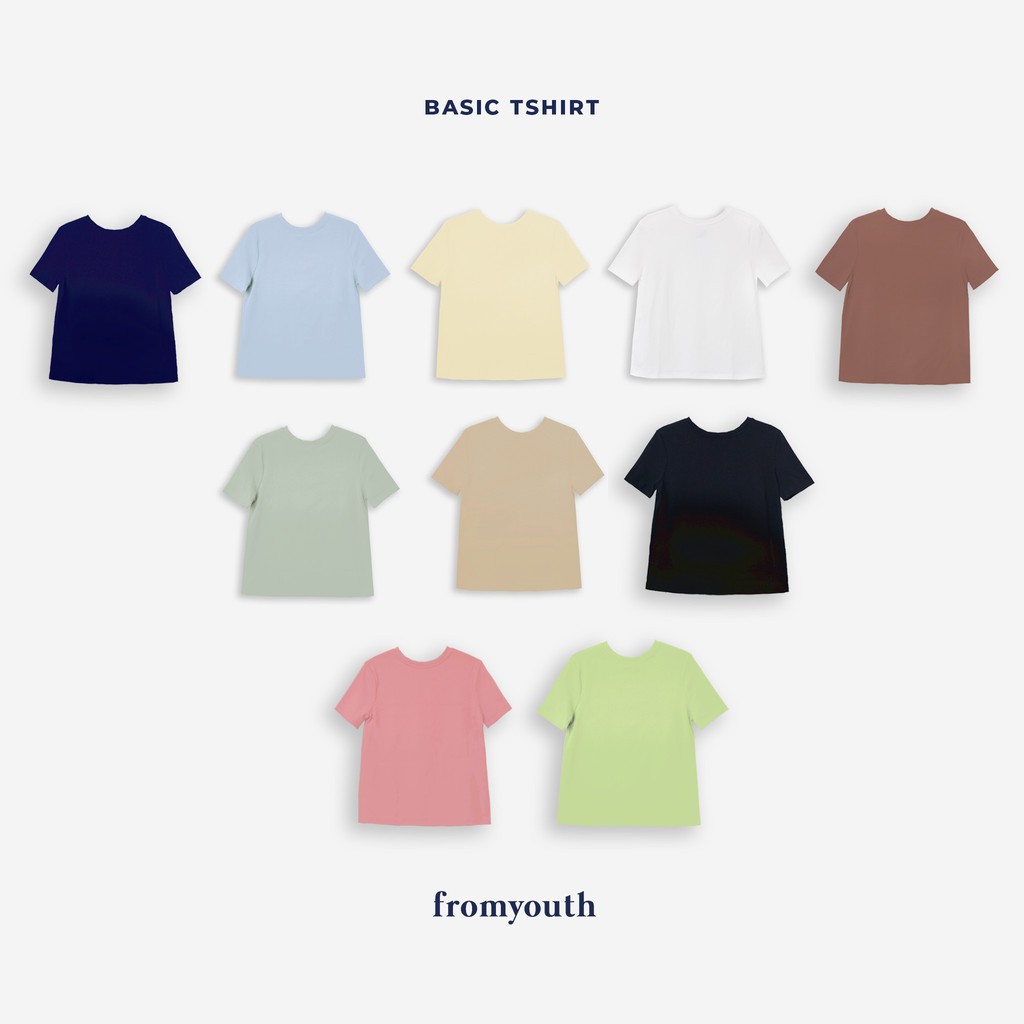 Fromyouth - Áo thun cộc tay Basic Tshirt