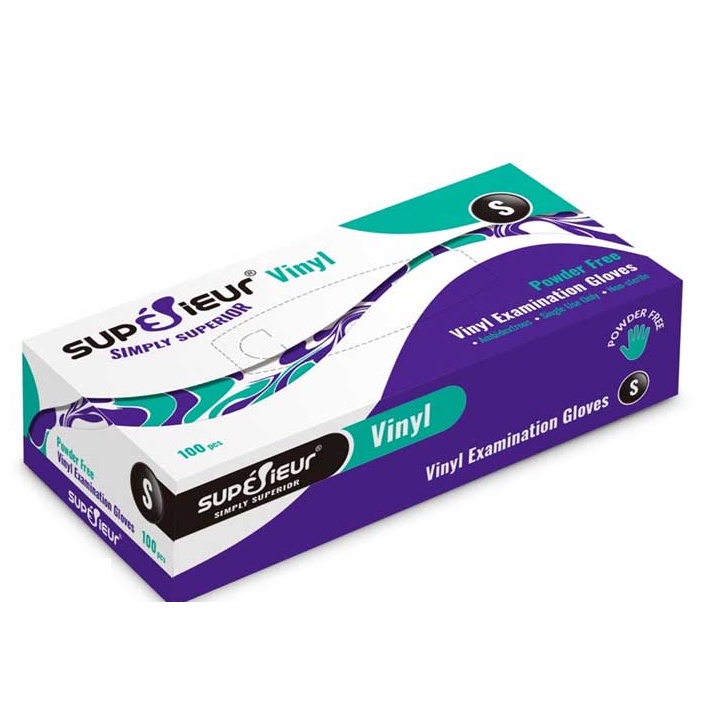 Găng tay khám bệnh loại Vinyl không bột SUPERIEUR