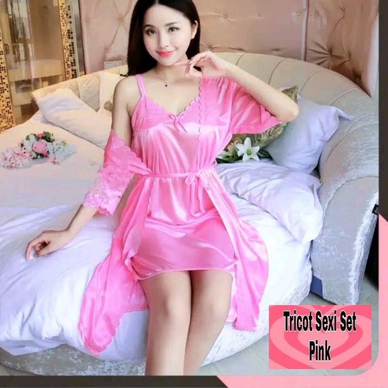 Mall	Bộ Đồ Ngủ KIMONO 2 Trong 1 Vải SATIN Nhập Khẩu | BigBuy360 - bigbuy360.vn